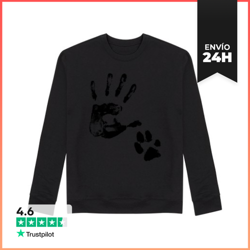 Sudadera Unisex Huellas LaTostadora - latostadora.com - Modalova