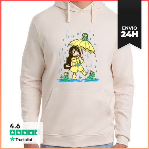 Sudadera Unisex Con Capucha La Mejor Chica De Rana LaTostadora - latostadora.com - Modalova