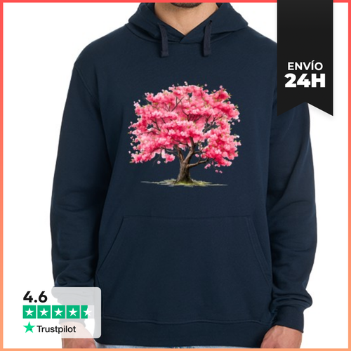 Sudadera Unisex Con Capucha Samurai Sakura LaTostadora - latostadora.com - Modalova