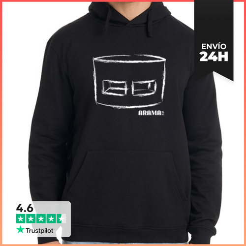 Sudadera Unisex Con Capucha Con Capucha En Negro LaTostadora - latostadora.com - Modalova