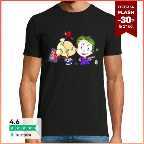Camiseta Hombre Manga Corta comodín beso harley laTostadora - latostadora.com - Modalova
