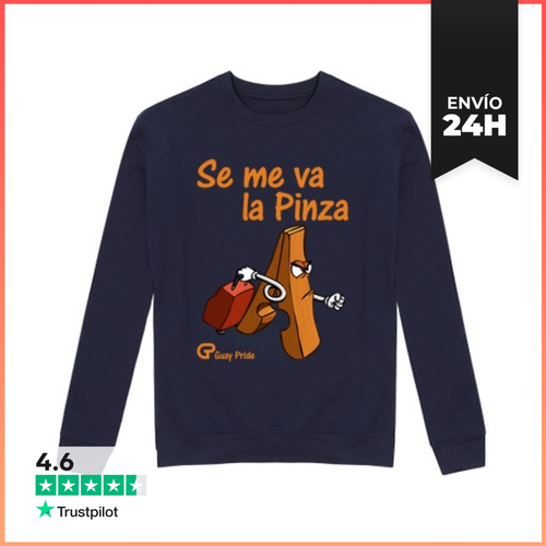 Sudadera Unisex Se Me Va La Pinza LaTostadora - latostadora.com - Modalova