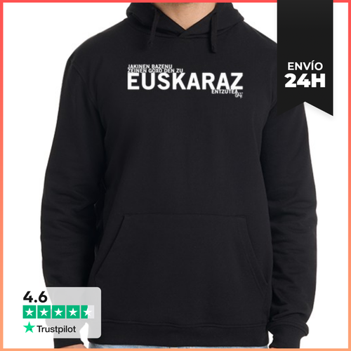 Sudadera Unisex Con Capucha Euskaraz LaTostadora - latostadora.com - Modalova