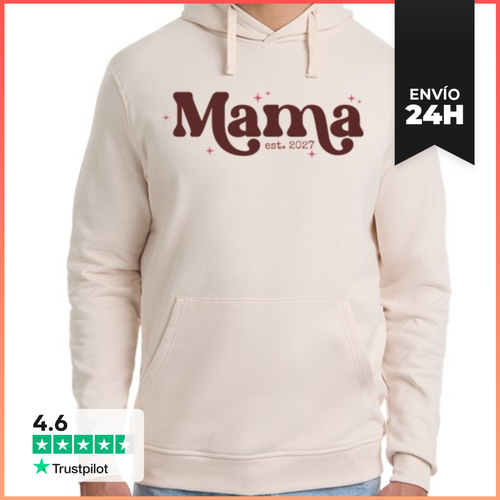 Sudadera Unisex Con Capucha MAMA EST 2027 LaTostadora - latostadora.com - Modalova