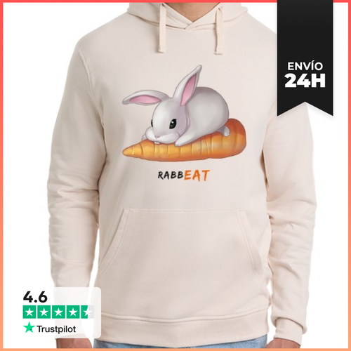 Sudadera Unisex Con Capucha Rabbeat LaTostadora - latostadora.com - Modalova
