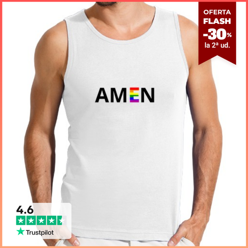 Camiseta Hombre Sin Mangas AMEN laTostadora - latostadora.com - Modalova