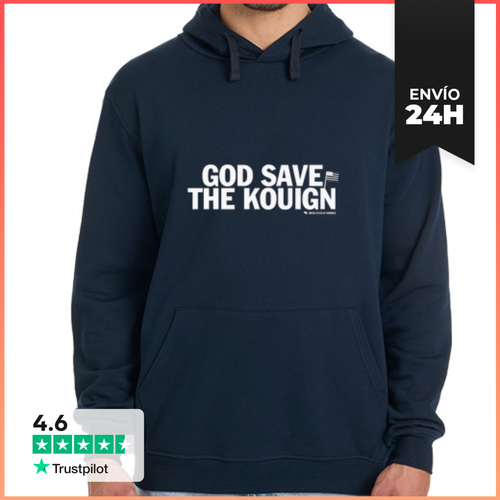 Sudadera Unisex Con Capucha God Save The Kouign LaTostadora - latostadora.com - Modalova