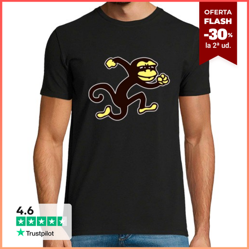 Camiseta Hombre Manga Corta mono, corre, corre laTostadora - latostadora.com - Modalova
