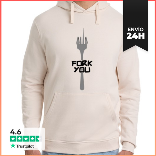 Sudadera Unisex Con Capucha Fork You LaTostadora - latostadora.com - Modalova