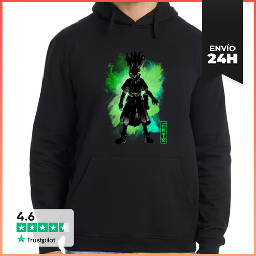 Sudadera Unisex Con Capucha Senku Cósmico LaTostadora - latostadora.com - Modalova