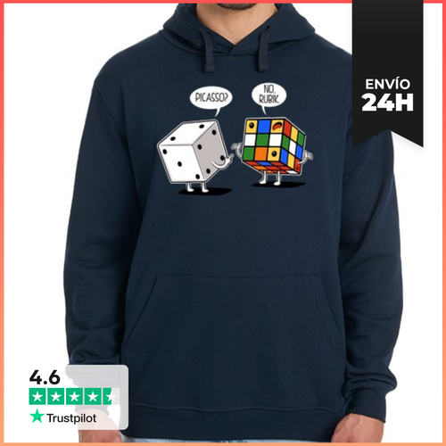 Sudadera Unisex Con Capucha Art Cube LaTostadora - latostadora.com - Modalova