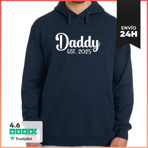 Sudadera Unisex Con Capucha Papá Est 2025 LaTostadora - latostadora.com - Modalova