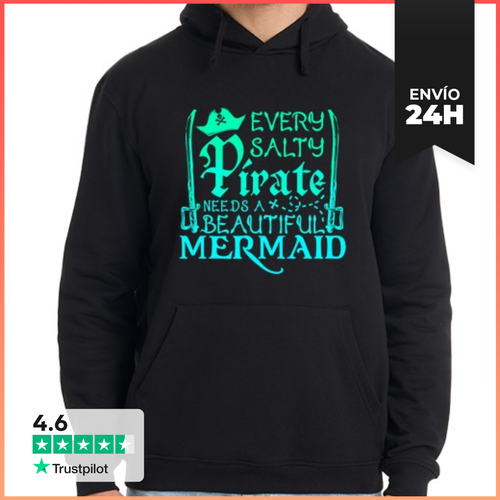 Sudadera Unisex Con Capucha Cada Pirata Necesita Una Esposa - latostadora.com - Modalova