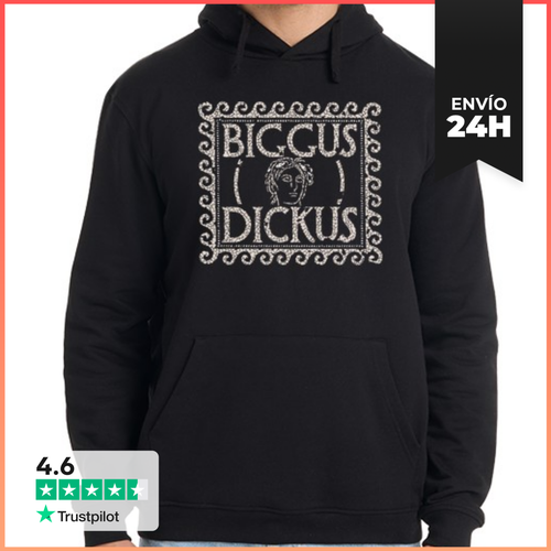Sudadera Unisex Con Capucha Biggus Dickus LaTostadora - latostadora.com - Modalova
