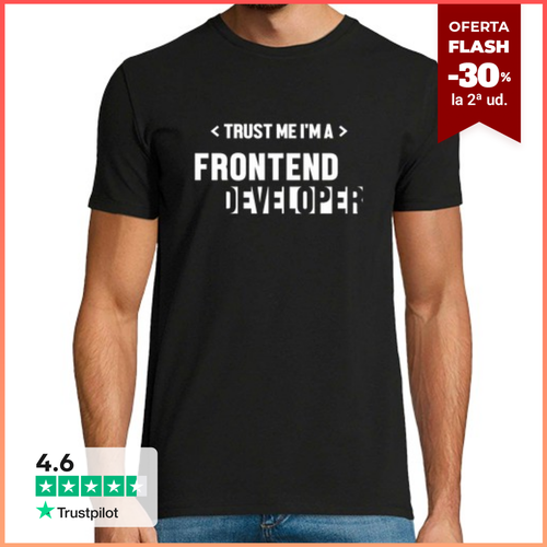 Camiseta Hombre Manga Corta confía en mí, soy desarrollador de - latostadora.com - Modalova