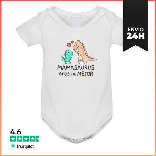 Body Bebé Mamasaurus Eres La Mejor Regalos Día De La Madre - latostadora.com - Modalova