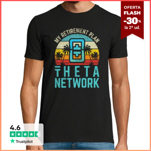 Camiseta Hombre Manga Corta Theta Coin Crytocurrency Trading - latostadora.com - Modalova