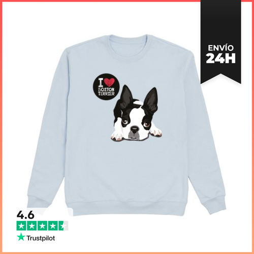 Sudadera Unisex BOSTON TERRIER LaTostadora - latostadora.com - Modalova