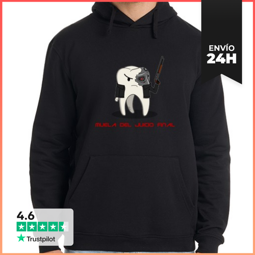 Sudadera Unisex Con Capucha Muela Del Juicio Final LaTostadora - latostadora.com - Modalova
