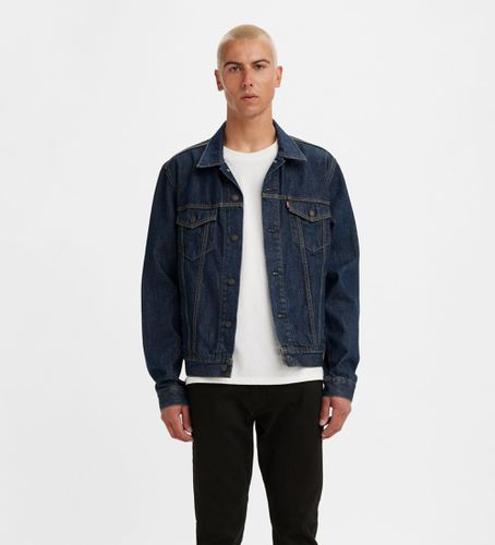 Unisex. 72334-0557 Veste de camionneur bleue (S), Casuel, Coton, Denim - Levi's - Modalova