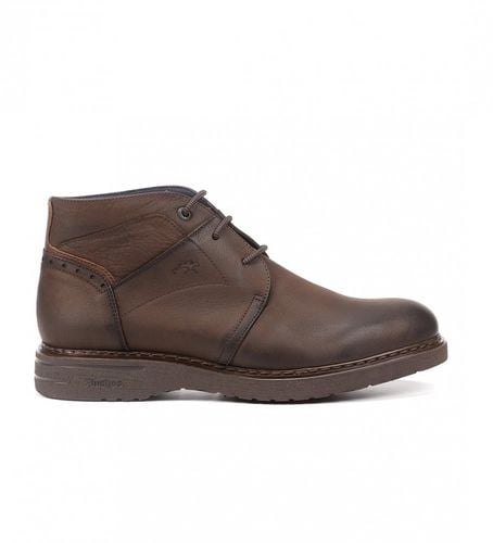 F1241 Bottines en cuir F1241 Marron moyen (39), 1 à 3 cm, Lacets, Casuel - Fluchos - Modalova