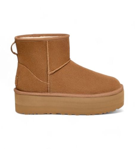 Bottes en cuir W Classic Mini marron (40), 3 à 5 cm, Aucun, Casuel - UGG - Modalova