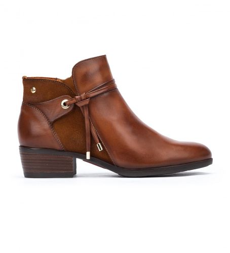 W1U-8505 Bottines Daroca en cuir W1U-8505 cuir (36), Marron, 3 à 5 cm, Aucun, Casuel - Pikolinos - Modalova