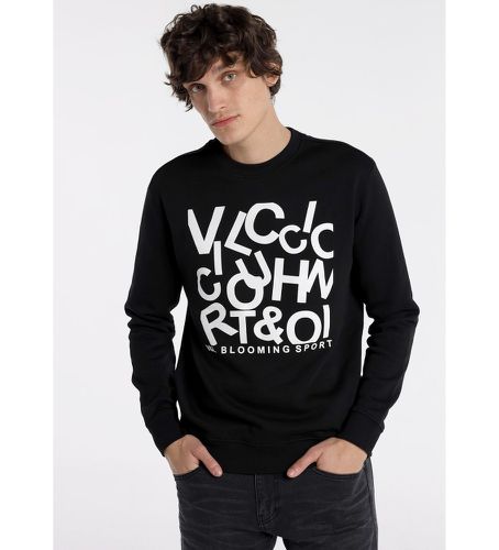 Sweat-shirt avec collier (S), Casuel, Coton, Manche longue - Victorio & Lucchino, V&L - Modalova