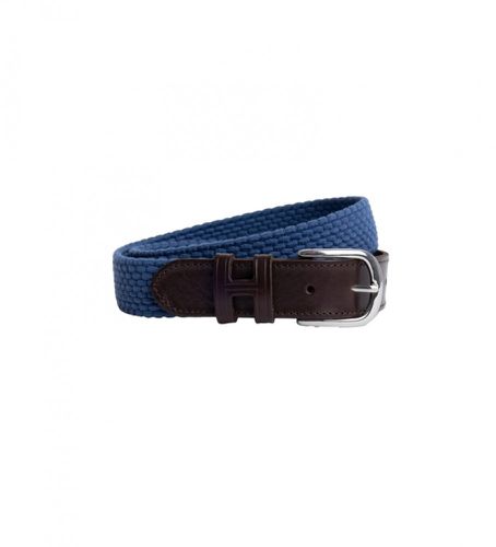 HM413225 Ceinture tressée bleue (L), Casuel, Polyester - Hackett London - Modalova