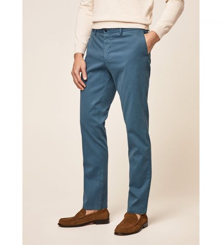 HM212408 Pantalon chino slim texturé (32/32), Casuel, Coton - Hackett London - Modalova