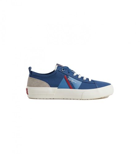 PMS30903 Baskets vulcanisées Allen Flag (40), Tissu, Plat, Lacets, Casuel - Pepe Jeans - Modalova