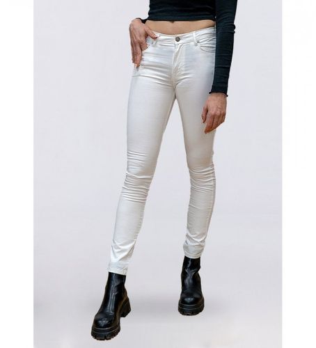 Pantalon en sergé Colour Skinny Fit (25), Blanc, Casuel, Coton - Lois Jeans - Modalova