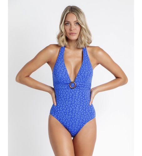 Maillot de bain léopard dos nu léopard (46), Casuel, Beachwear, Polyamide - Admas - Modalova