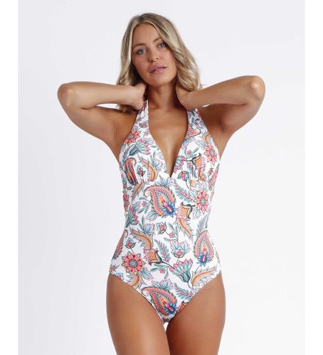 Maillot de bain dos nu Paisley (38), Casuel, Beachwear, Polyamide - Admas - Modalova