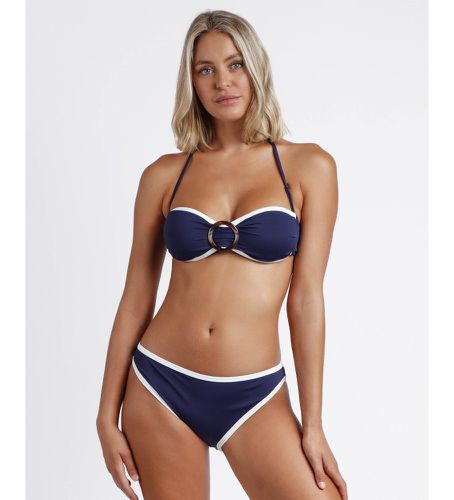 Sailor Club Bandeau Bikini Sailor Club (42), Bleu, Casuel, Beachwear, Polyamide - Admas - Modalova