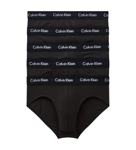 NB2876A Paquet de 5 slips en coton extensible noirs (XS), Homewear - Calvin Klein - Modalova