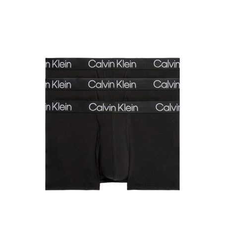 NB2970A Lot de 3 boxers - Structure moderne (S), Noir, Homewear, Coton, Durable - Calvin Klein - Modalova