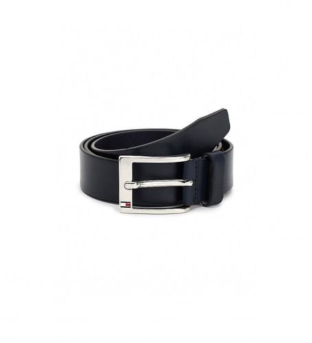 AM0AM08363 Ceinture en cuir New Aly (110 cm), Casuel, Marine - Tommy Hilfiger - Modalova