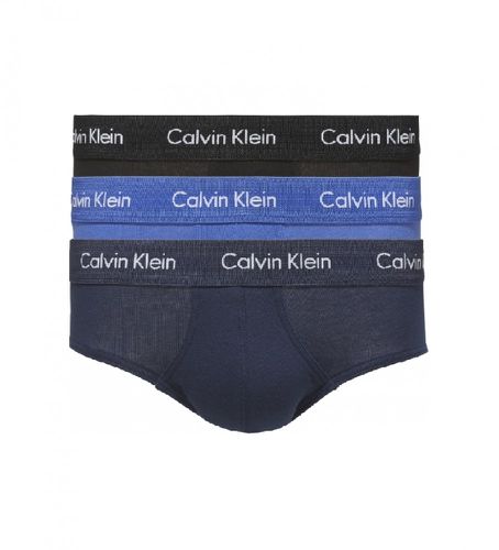 U2661G Lot de 3 slips HIP , marine, (S), Casuel, Coton, Élasthanne - Calvin Klein - Modalova