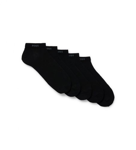 Lot de 5 chaussettes de cheville (43-46), Homewear, Coton - BOSS - Modalova