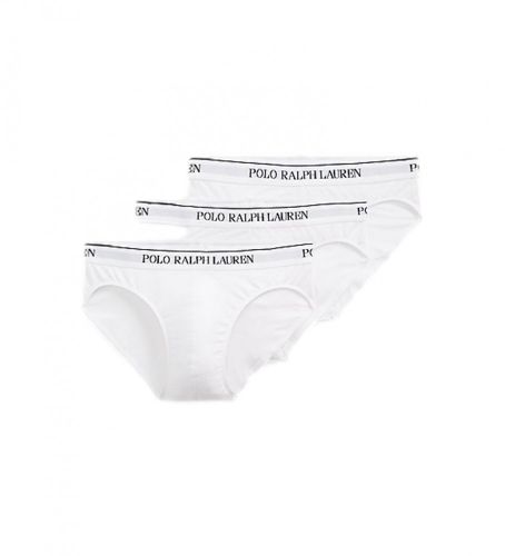 Lot de 3 slips blancs Classic (M), Homewear, Coton - Polo Ralph Lauren - Modalova