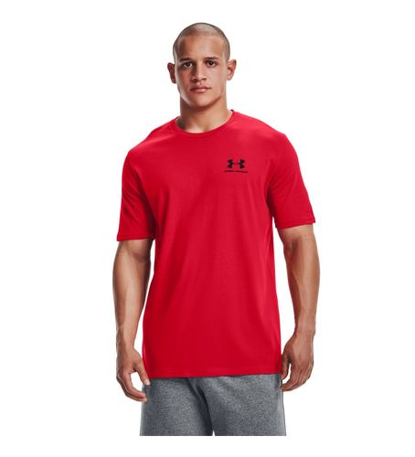 UA Sportstyle Short Sleeve T-Shirt (S), Rouge, Casuel, Coton, Manche courte - Under Armour - Modalova