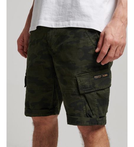 M7110300A Short cargo en coton biologique (28), Casuel, Camouflage, Le coton biologique, Durable - Superdry - Modalova