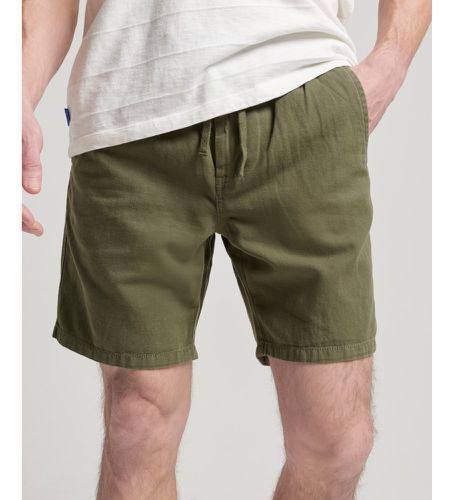 M7110298A Short surdimensionn (S), Casuel, Vert, Coton - Superdry - Modalova