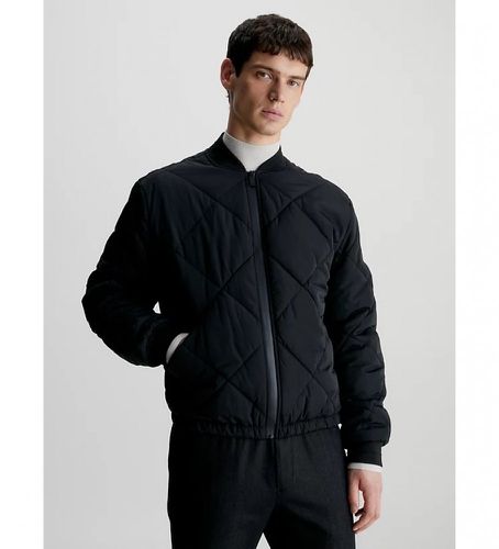 K10K111880 Signature Quilt Bomber Jacket (L), Casuel, Manche longue, Polister recyclé, Durable - Calvin Klein - Modalova