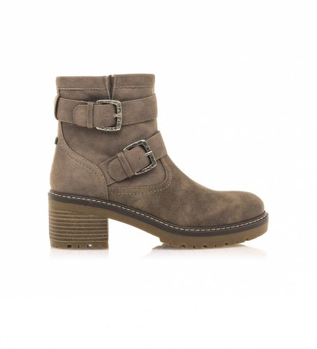 Bottines à double boucle (37), 3 à 5 cm, Fermeture éclair, Casuel - Mustang - Modalova