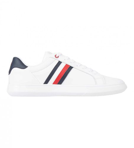 FM0FM04921 Baskets Cupsole en cuir (40), Plat, Lacets, Casuel - Tommy Hilfiger - Modalova