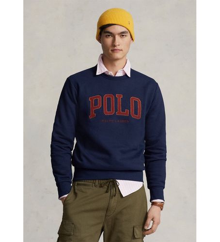 Sweatshirt Fleece Logo (L), Casuel, Coton, Manche longue, Marine - Polo Ralph Lauren - Modalova