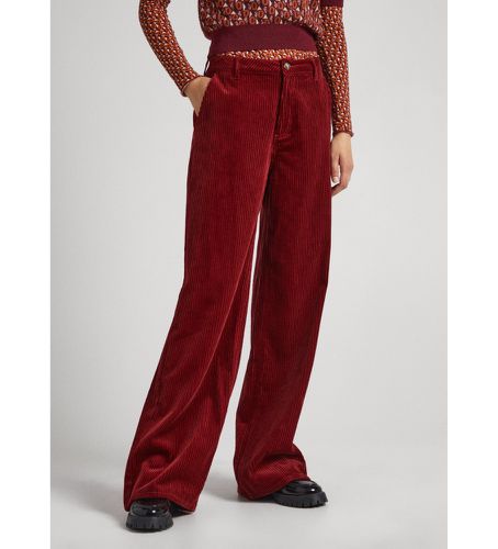 PL211662 Pantalon Cecilia marron (28/32), Rouge, Casuel, Grenat, Coton, Durable - Pepe Jeans - Modalova