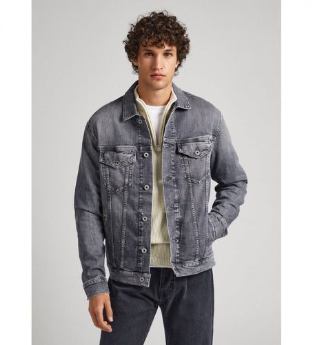 PM402805 Veste Pinners grise (M), Casuel, Coton, Denim, Manche longue - Pepe Jeans - Modalova